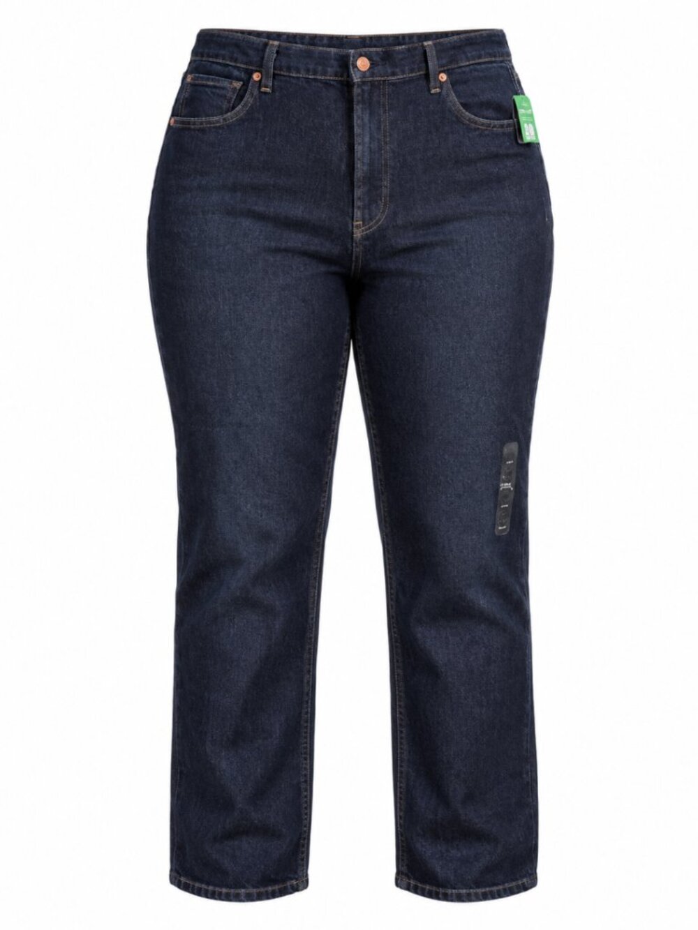 NWT Gap ’90s Loose High Rise Dark Indigo Stretch Jeans Plus Size 34/18 Regular